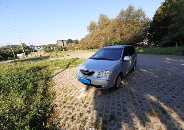 Kia Carens cena 6400 przebieg: 251868, rok produkcji 2006 z Torzym małe 56